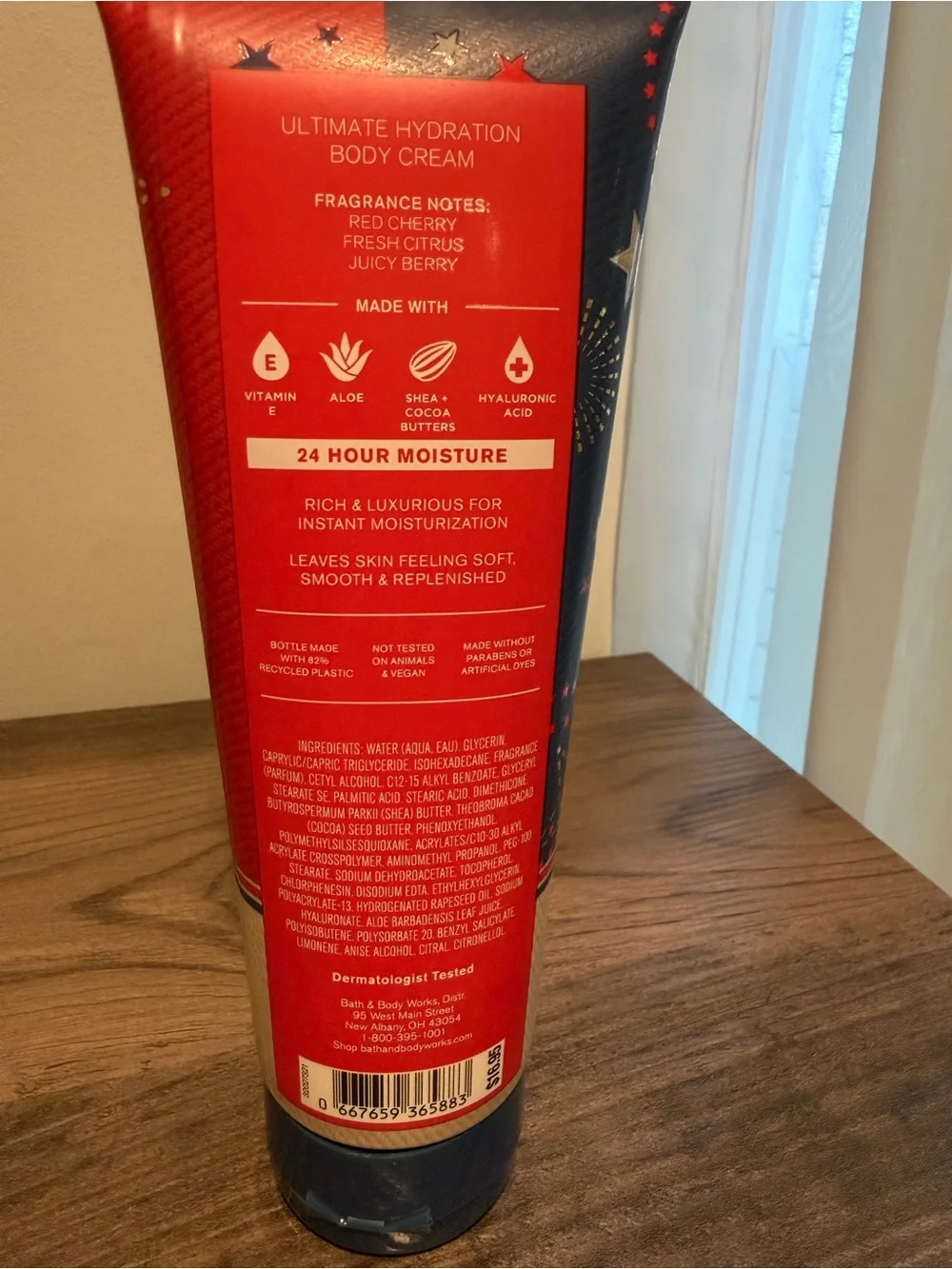 Bath & Body Works Firecracker POP Ultimate Hydration Body Cream